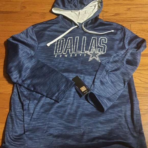 ago Dallas Cowboys Men's Navy Pullover Hoodie Size 2XL - Picture 2 of 4